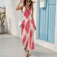 thumbnail image 6 of Leopard Print Pattern Art Sleeveless Dress Women's Summer Suit Dresses for Women 2025 Luxury Party Dress, 6 of 7