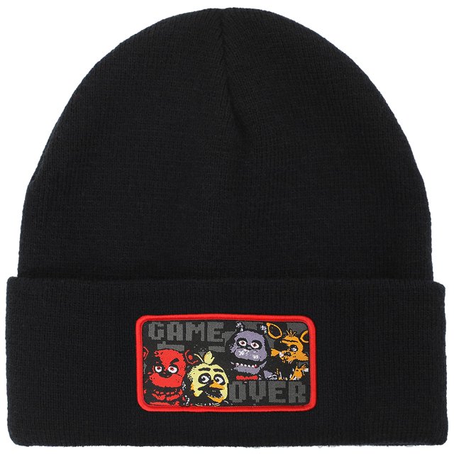 Gorro unisex Five Nights At Freddy's Game Over negro