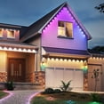 thumbnail image 2 of 50FT Permanent Outdoor Lights, Smart RGB Light with Color Changing, APP/Remote Control, 2 of 14