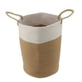 thumbnail image 2 of Cotton Rope Storage Basket Woven Storage Basket with Handles for Organizing Clothes Toys Books Cosmetics, 2 of 8