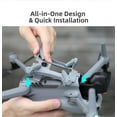 thumbnail image 6 of Height Enhancement Landing Gear For DJI Air 3S Spider Leg Foldable Extension Kit All-in-One Landing Protection Bracket Quick Release Extension Leg Anti-scratch Drone Accessory, 6 of 7
