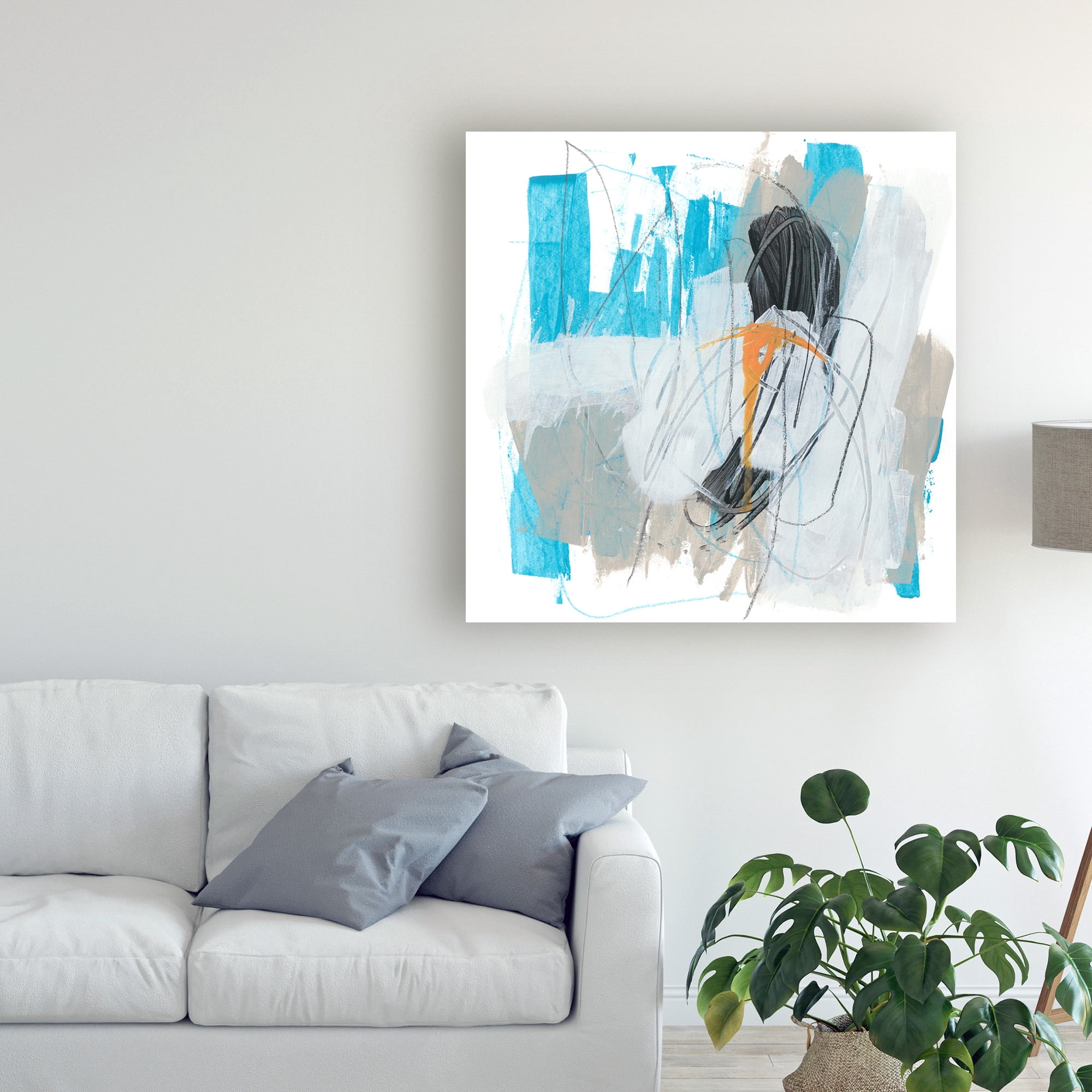 Trademark Fine Art 'Symphony in Riffs III' Canvas Art by June Erica Vess