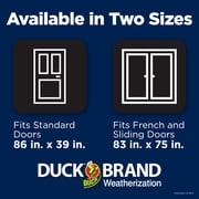 (4 pack) Duck Brand 86 in. x 39 in. Hands-Free Magnetic Mesh Screen Door