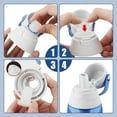 thumbnail image 3 of BallsFHK 2pc Water Bottle Spout Replacement Silicone For Water Bottle, 3 of 4