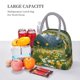 thumbnail image 5 of Fotbe Mountain Daisy Meadow Bolsa de Almuerzo con Estampado, Lonchera Aislada, Contenedor de Comida Reutilizable Tipo Cooler a Prueba de Fugas, 5 of 6