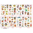 thumbnail image 3 of Etiqueta Engomada Del Tatuaje Temporal Tatuaje 3D Impermeable Dibujos Animados Niños Cuerpo para Fiesta (4) 16pcs Ndcxsfigh Libre de BPA, 3 of 3