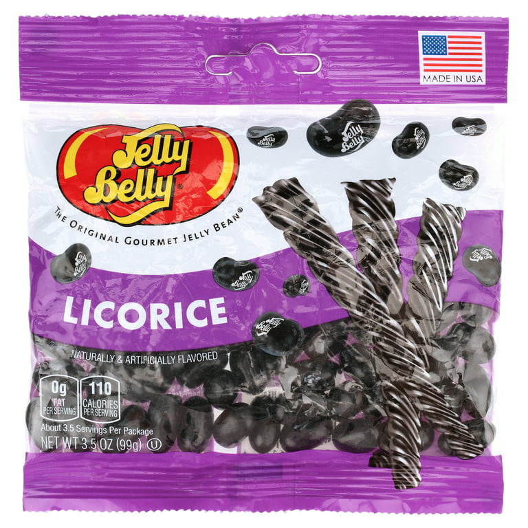 Jelly Belly Licorice Jelly Beans, 3.5 Oz 