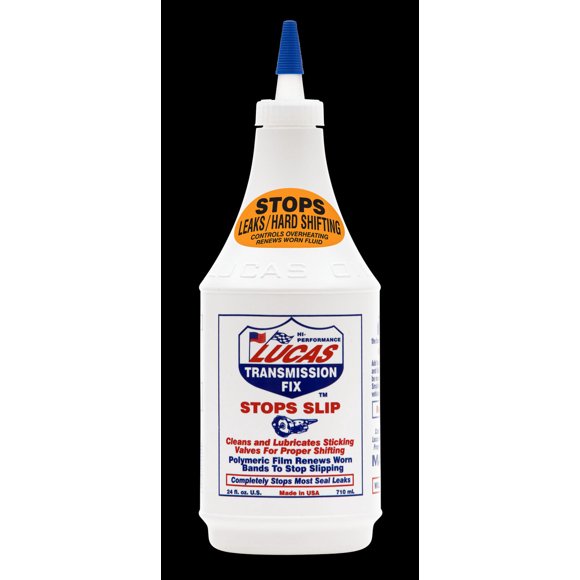 Lucas Oil Auto Trans Stop Leak 10009 Transmission Fix; Use To Eliminate Seal Leaks; 24 Ounce Bottle; Single