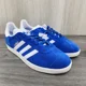 thumbnail image 1 of Adidas Gazelle New Men Blue Cloud Core White Casual Shoes Sneakers IG2093 All SZ, 1 of 6