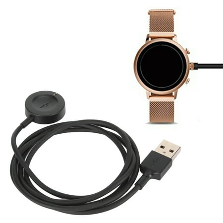 Save On Michael Kors Access Smartwatch! 4 Smartwatch Magnetic Charging Cable Charger for Fossil Gen 6 Gen 5 Gen 4 Sport for Michael Kors Gen 6 Gen 5E Gen 5 Gen 4 Black