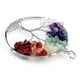 thumbnail image 4 of 7 Chakra Gemstone Tree Of Life Natural Tumbled Gemstone Wire Wrapped Crystal Pendant Necklace For Women Jewellery, 4 of 5