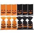 thumbnail image 7 of Bulk Halloween Party Favors, 50 Count Orange 11X5 Inch Halloween Treat Bags Bulk, Halloween Goodie Bags Stuffers for Trick Or Treating, Candy Bags for Party Bulk Party Supplies,, 7 of 7
