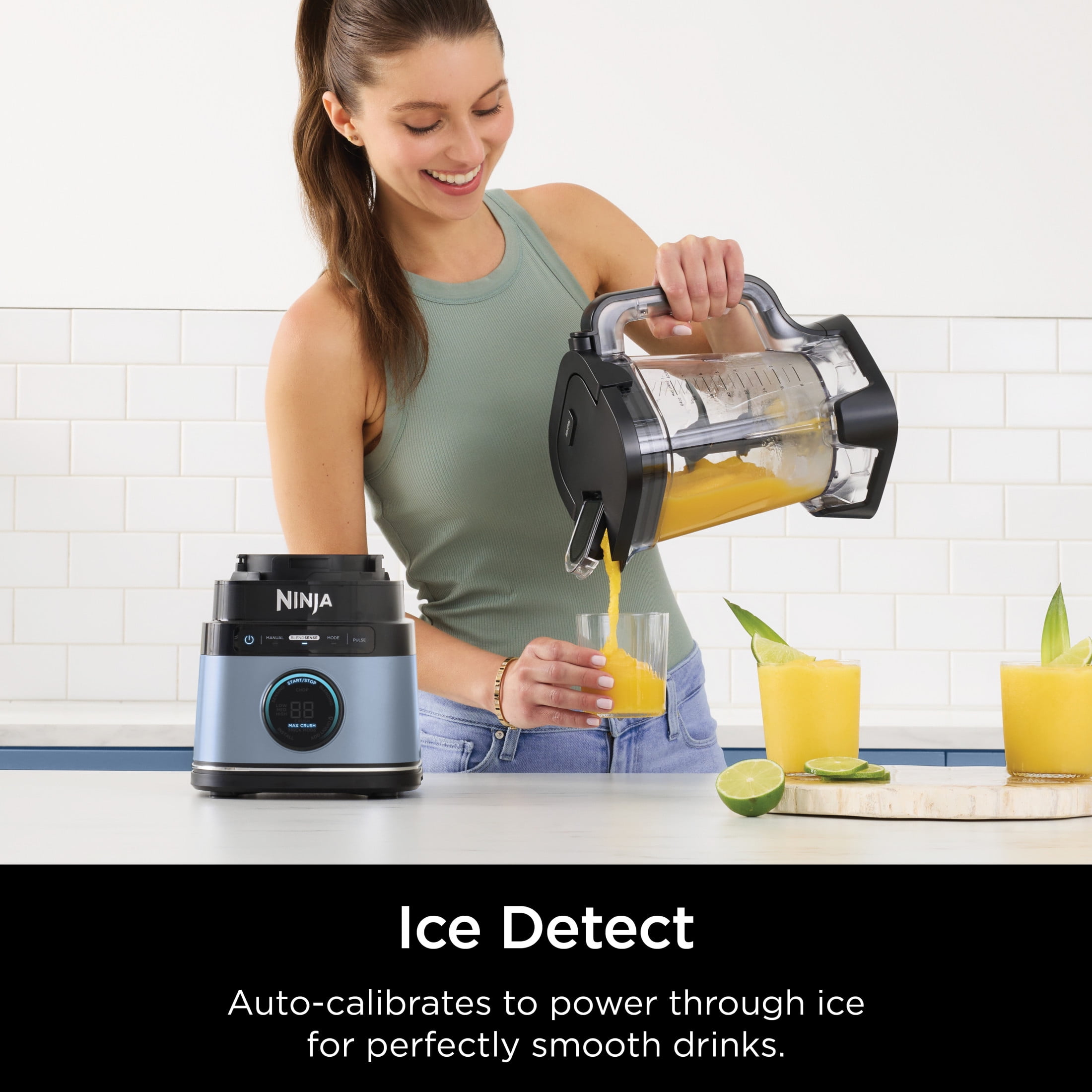 Ninja アルティマブレンダー Ninja Mega Kitchen System: 1500W Blender with 72oz Total Crushing