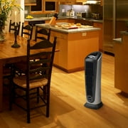 Lasko 751320 Ceramic Tower Space Heater with Remote Control - Features Built-in Timer and Oscillation
