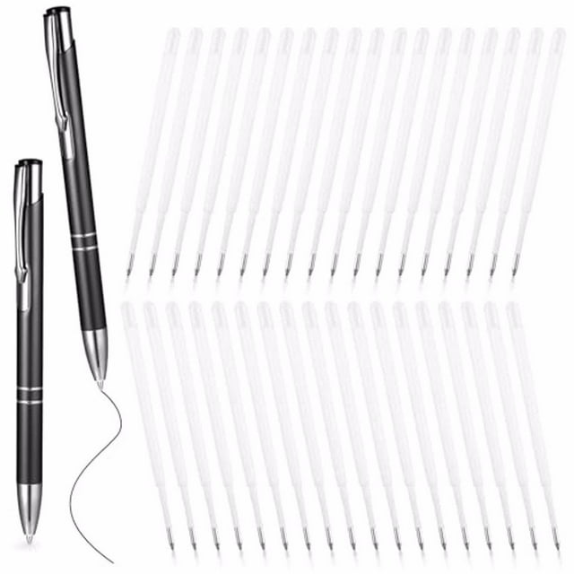 kurtrusly Stylos à Bille Rechargeables avec Expérience d'Écriture Fluide Prise Confortable 1 Ensemble