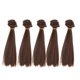 thumbnail image 2 of BRIGHTFUFU Modas de muñecas de moda de 5 piezas de moda hermosas pelucas de cabello de muñeca pelucas de cabello de muñeca Cañas de muñecas de bricolaje, 2 of 8