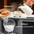 thumbnail image 4 of Baalaka Glass Measuring Cup, Liquid Measuring Cups with three Scale and V-Shaped Mouth 500 ml, 4 of 7
