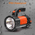 thumbnail image 3 of Camping Lantern Flashlight, Rechargeable Spotlight Flashlight Super Bright 2000 Lumen High Powered Large LED Flash Light for Camping Hiking Fishing Working and Home, 3 of 5