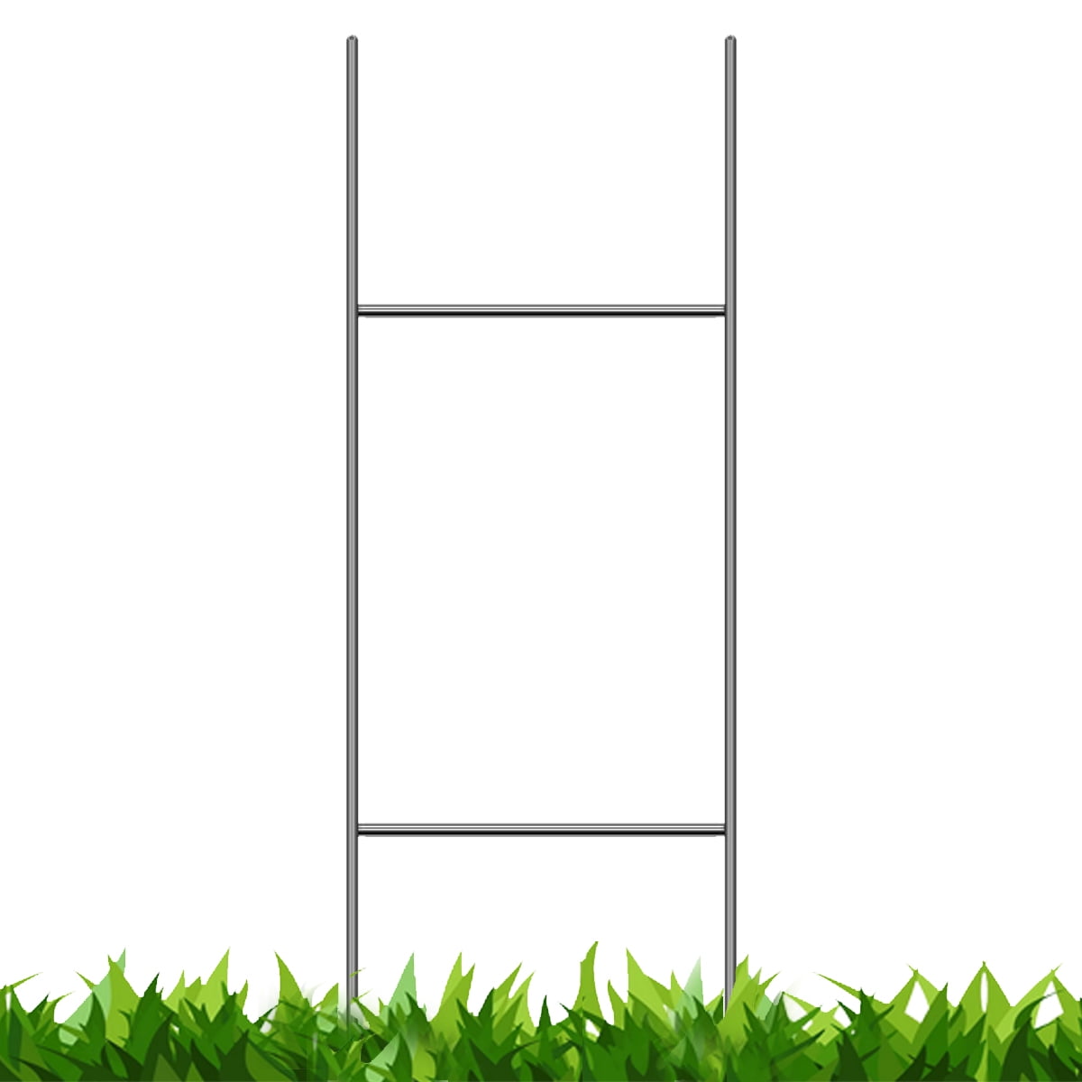 100 Pack Heavy Duty 30" Metal HStakes Frame Wire Stakes Use with 4mm