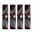 thumbnail image 5 of Chririnla Car Seat Belt Cover Durable Polyester, Compatible with, Suitable for SUV, American Eagle Pride, 5 of 7