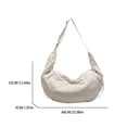 thumbnail image 5 of Giaone Elegant Pleated Shoulder Bag for Women Crossbody Purse for Various Occasion, 5 of 20