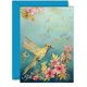 thumbnail image 1 of Tarjeta de cumpleaños Giftzie 98.º colibrí dorado A5, 1 of 7