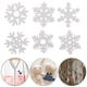 thumbnail image 1 of Decorativo 100 Uds. Patrón De Copo De Nieve álbum De Recortes De Madera DIY Artesanía Colgante Decorativo Suministros, 1 of 7