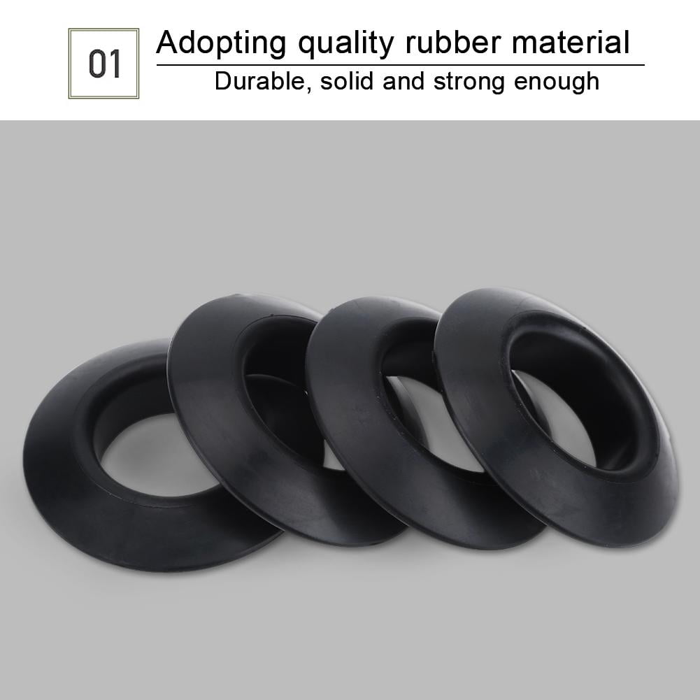 Sonew Kayak Paddle Drip Rings,4Pcs Durable Practical Rubber Drip Rings