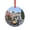 Pattern-1, variant on France Paris Xmas Ornament Hanging Ornaments for Holiday Decoration Cityscape Landscape Christmas Decorative Hanging Ornaments