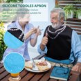 thumbnail image 4 of 2pcs Adult Bib Adjustable Reusable Clothing Cover Washable Clothing Protector, 4 of 9
