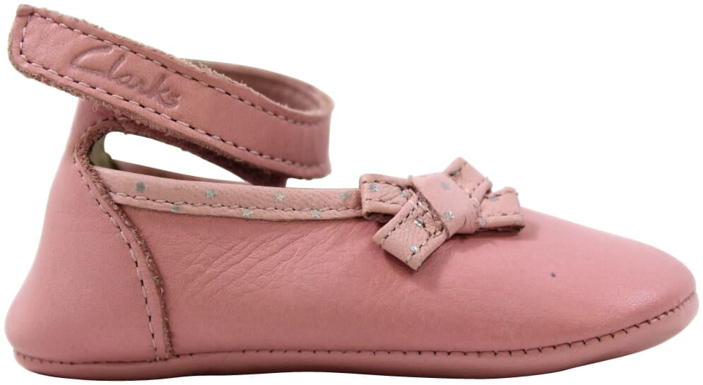 clarks pink baby shoes