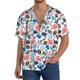 thumbnail image 1 of Balery Sport Items Camisa Casual de Manga Corta con Botones para Hombre, Texturizada, Estilo Cubano, para Playa, Verano-XX-Large, 1 of 5