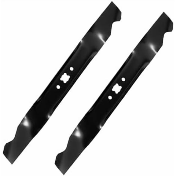 942-0741A 21 Inch Lawn Mower Blades Compatible with Cub Cadet/Troy Bilt/MTD/Craftsman 21'' Deck Moer, Replaces 742-0741 942-04276 742-0741A, 2 Pack