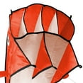 thumbnail image 5 of AGPtek 2m Huge 3D Flying Orange Dolphin Kite with Handle Outdoor Sport Easy to Fly, 5 of 9