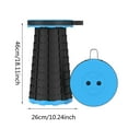 thumbnail image 2 of Aqestyerly Portable Foldable Telescopic Stool Lightweight Retractable Travel Stool for Adults Camping HWRETIE, 2 of 6