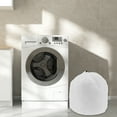 thumbnail image 2 of 1 Pc Bolsa de Cuerda L para Lavandería para la Habitación de Lavandería Baño 23.62"x19.69" 100L Blanca, 2 of 5