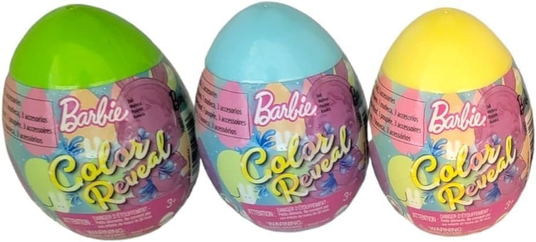 Barbie Color Reveal Easter Eggs HJX67 Series Colored Surprises