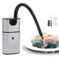 thumbnail image 1 of Rechargeable Battery Heated Hat Thermal Knitted Hat for Winter, Portable Smoking Machine Barbecue Cold Food Smoker, 1 of 8