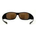 thumbnail image 4 of Polarized 60mm Classic Fit Over Wrap Rectangular Sunglasses All Brown, 4 of 4