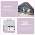 thumbnail image 4 of Bolsa de fin de semana SYCNB para mujer con compartimento para zapatos y neceser, 4 of 8