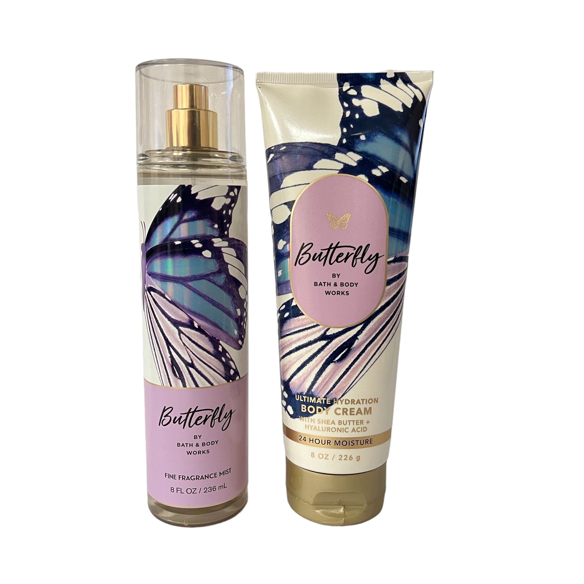 Bath and Body Works Butterfly - 2 Piece Gift Set - Fragrance
