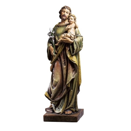 CB Catholic ND154 48 in. Saint Joseph with Child Statue