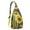 Yellow-36, variant on Boho Waterproof Hiking Sling Backpack for Women – Retro & Rustic Lightweight Crossbody Bag with Adjustable Strap, Floral Chest Bag for Travel, Outdoor Adventures & Everyday Use