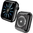 thumbnail image 4 of Tianle Portable Electronic Device Cover, Compatible with Apple Watch 42mm Series 3/2/1, Full Protective Screen Protector Case HD, 3 Pack Black/Rose Gold/Clear, 4 of 7