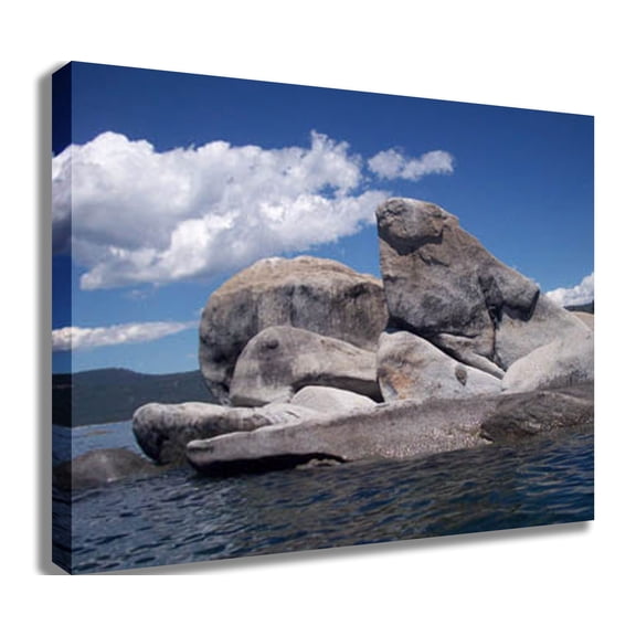 Howard "Still Blue" Canvas Print