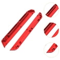 thumbnail image 6 of Almencla 2Pcs 1/12 RC Car Chassis Mud Guards Side Trails Bar DIY Modified Professional Aluminum Alloy Upgrade for Wltoys 124018 124007 Red, 6 of 8