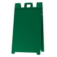 thumbnail image 4 of Plasticade Signicade Portable Folding Sidewalk Double Sided Sign Stand, Green, 4 of 6