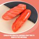 thumbnail image 4 of 4pcs Realistic Artificial Sausage Fake Hot Dog Model Photography Props Mini Roasted Sausage Decor, 4 of 4