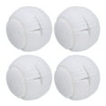 thumbnail image 1 of Uxcell 4 Pcs Pelotas de Tenis Precutadas para Andadores Accesorios de Deslizamiento Blancas, 1 of 6