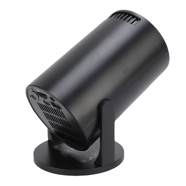 Projecteur de Film à DEL, Résolution 480x360 Projecteur Wi‐Fi Portable avec 270 Réglages, 150 ANSI, Haut-Parleurs Hi‐Fi, Faible Bruit 25 dB, Taille d'Écran de 14 à 150 Pouces